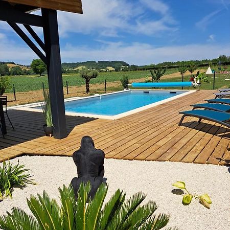 Vila Le Domaine Vesque Saint-Pierre-de-Clairac Exteriér fotografie