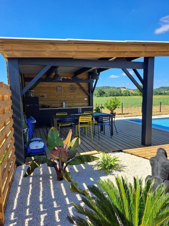 Vila Le Domaine Vesque Saint-Pierre-de-Clairac Exteriér fotografie