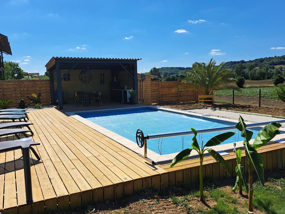Vila Le Domaine Vesque Saint-Pierre-de-Clairac Exteriér fotografie