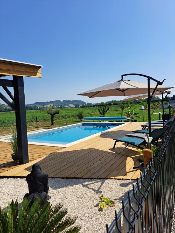 Vila Le Domaine Vesque Saint-Pierre-de-Clairac Exteriér fotografie