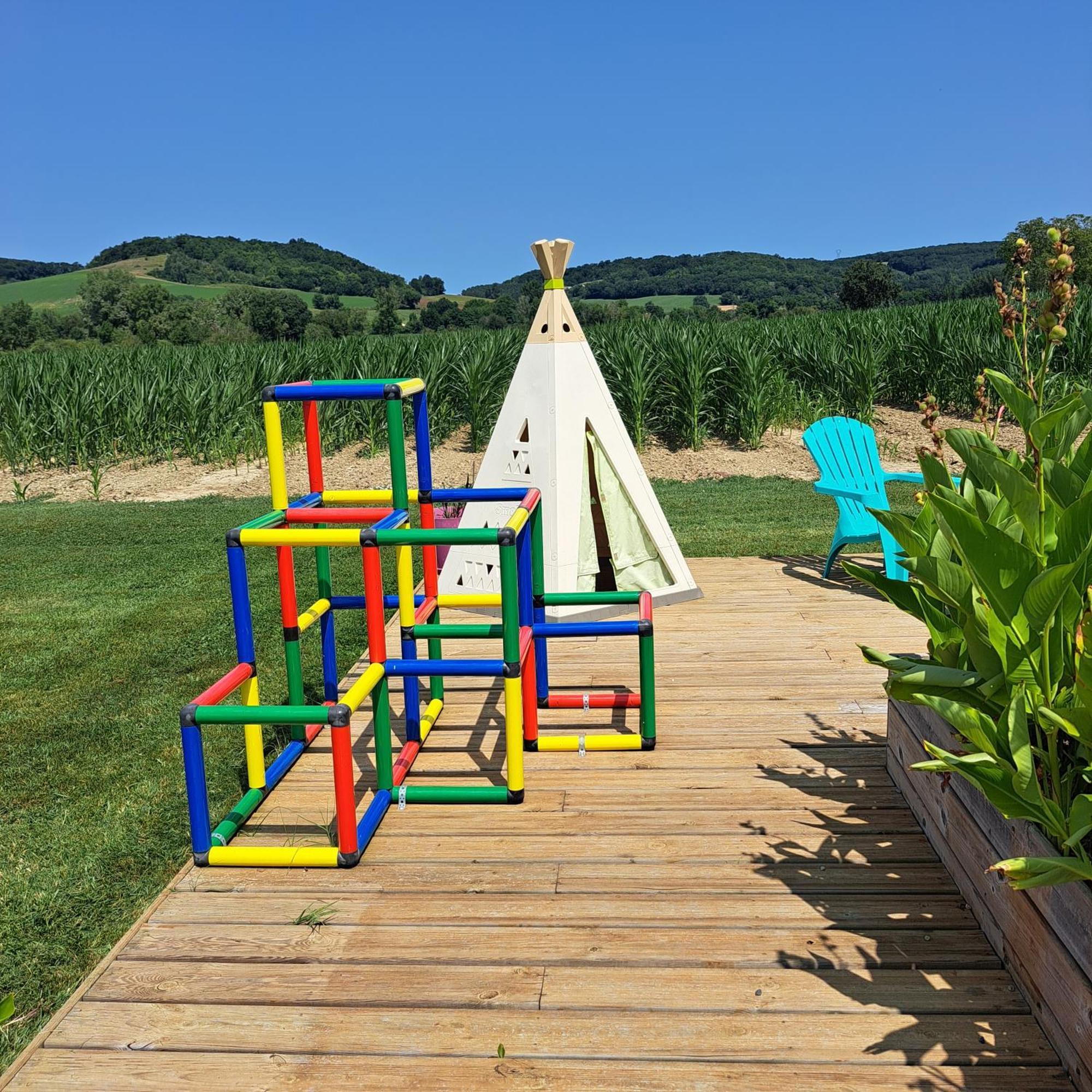 Vila Le Domaine Vesque Saint-Pierre-de-Clairac Exteriér fotografie